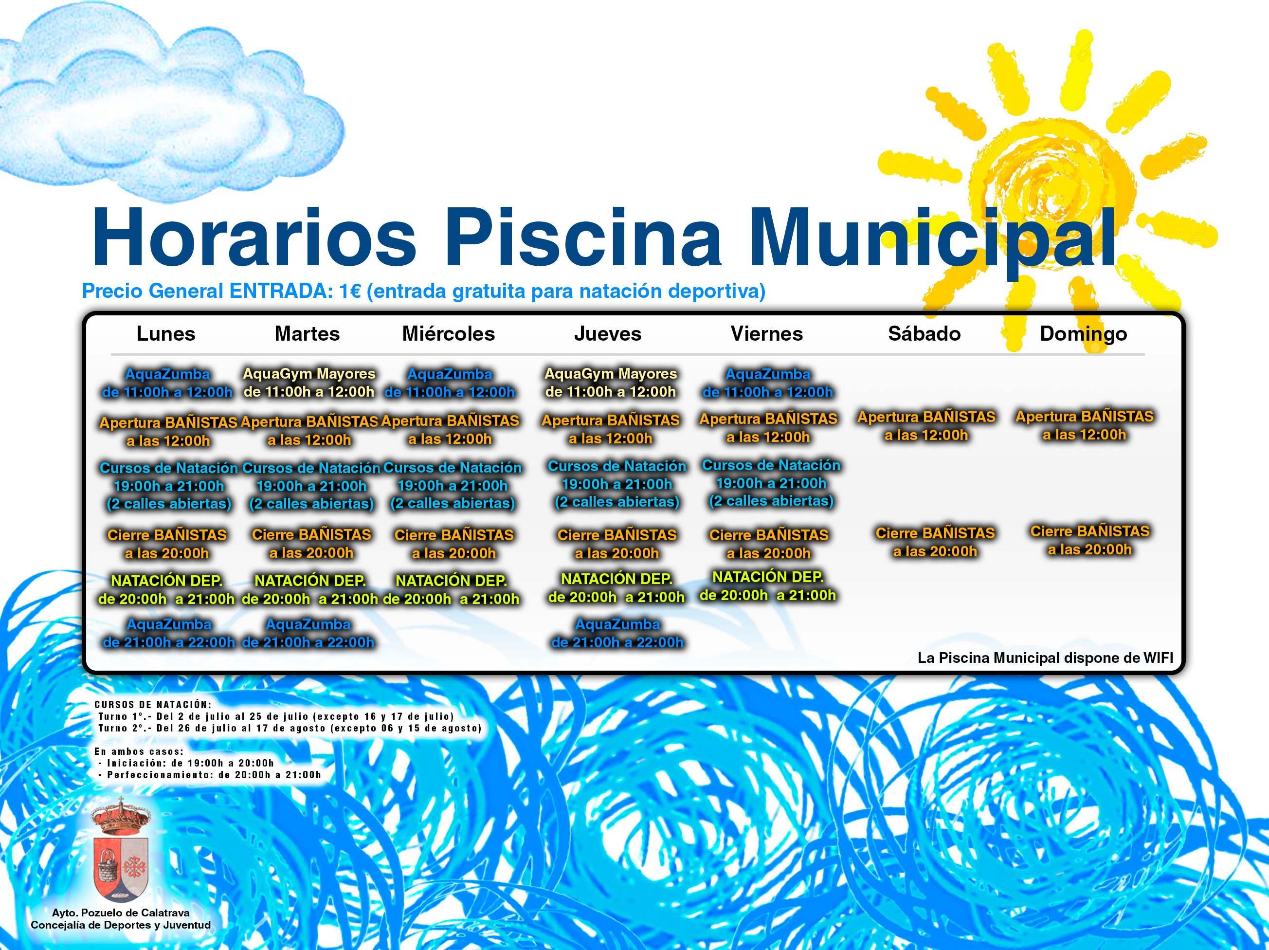 Horario Piscina Municipal