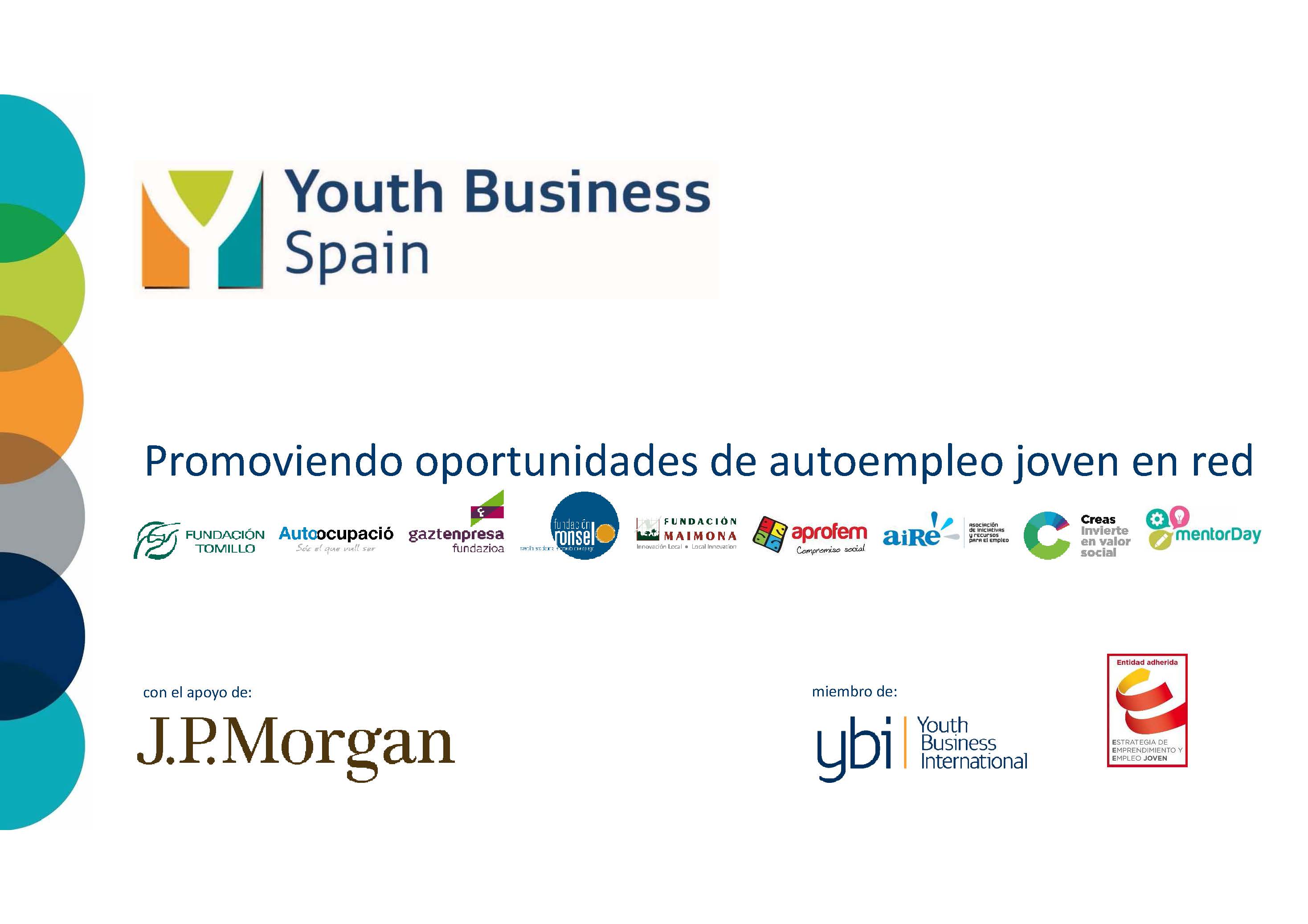 Youth Business Spain – Promoviendo oportunidades de autoempleo joven en red